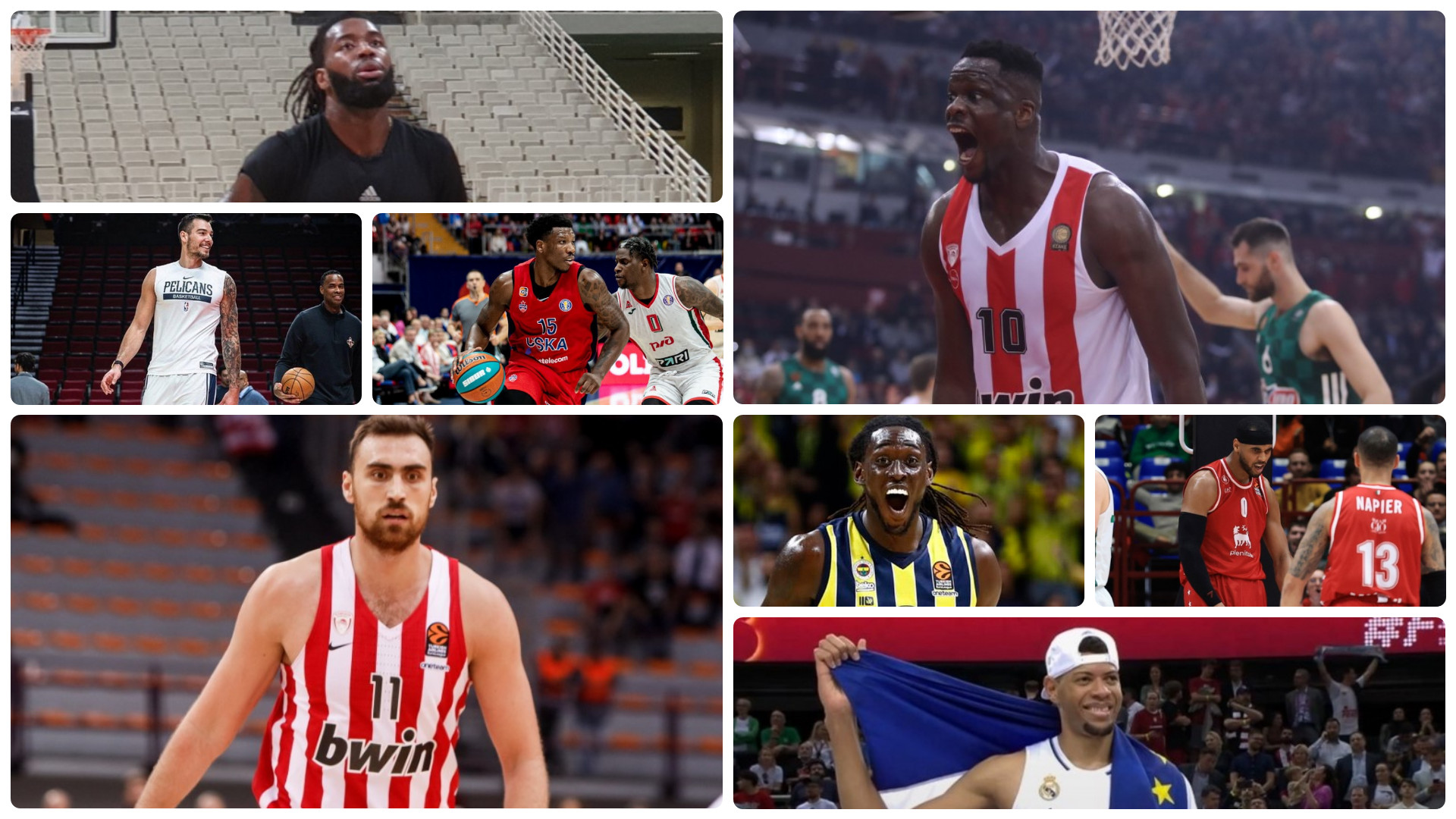 Super Basket Shot Clock Οι κορυφαίοι ψηλοί στην Ευρωλίγκα για τη